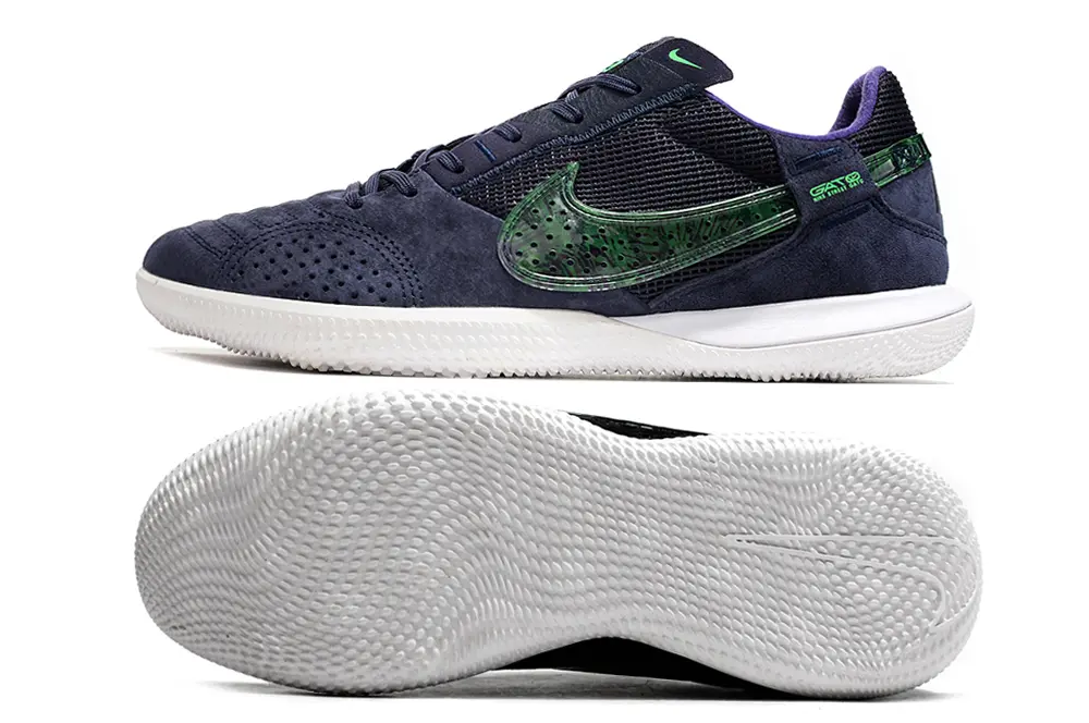 Nike Street Gato IC - Navy/Electric Green/Deep Purple