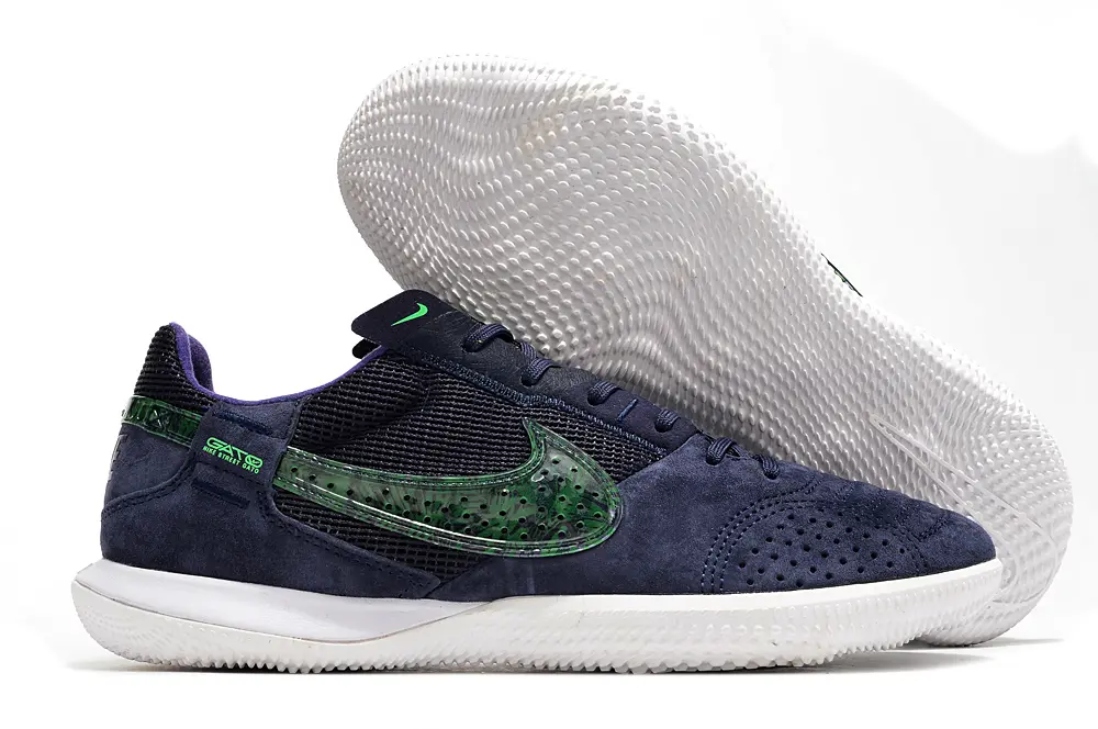 Nike Street Gato IC - Navy/Electric Green/Deep Purple