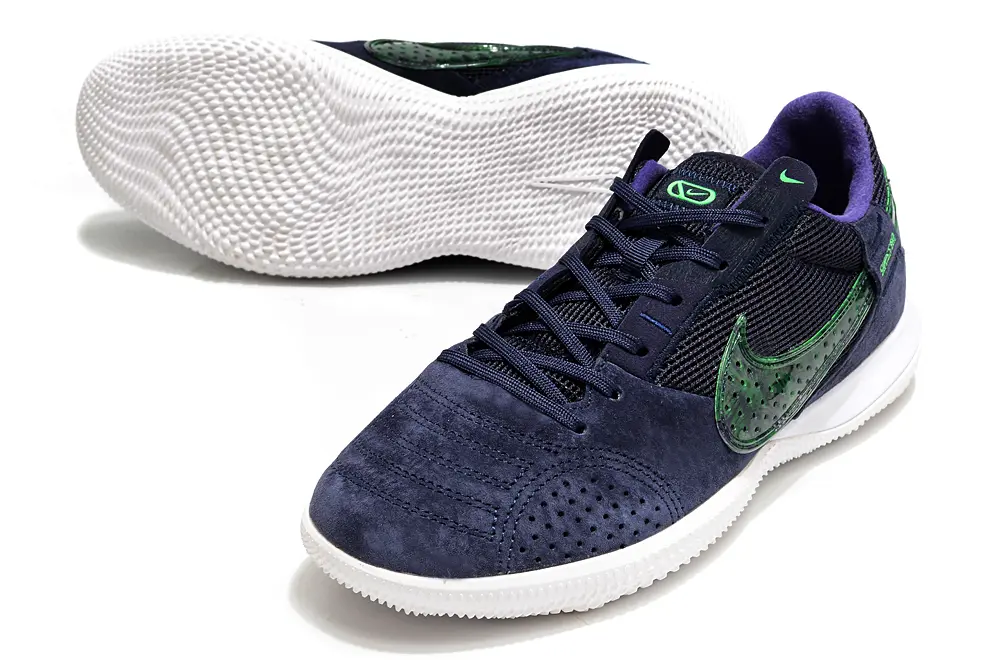 Nike Street Gato IC - Navy/Electric Green/Deep Purple
