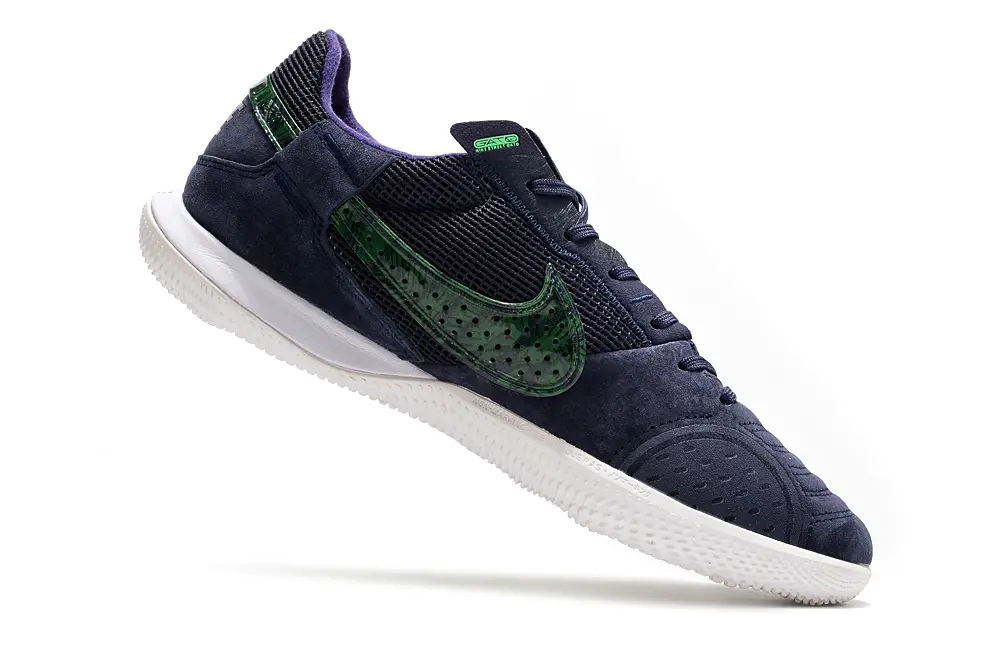 Nike Street Gato IC - Navy/Electric Green/Deep Purple