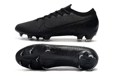 Nike Mercurial Vapor 13 Elite FG - Black/Midnight Black/Graphite Black