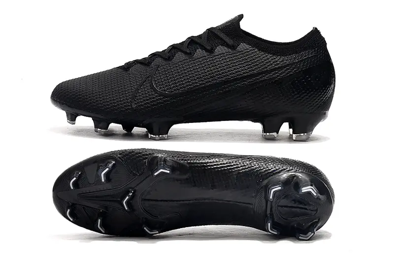 Nike Mercurial Vapor 13 Elite FG - Black/Midnight Black/Graphite Black