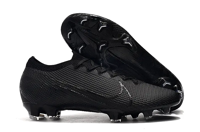 Nike Mercurial Vapor 13 Elite FG - Black/Midnight Black/Graphite Black