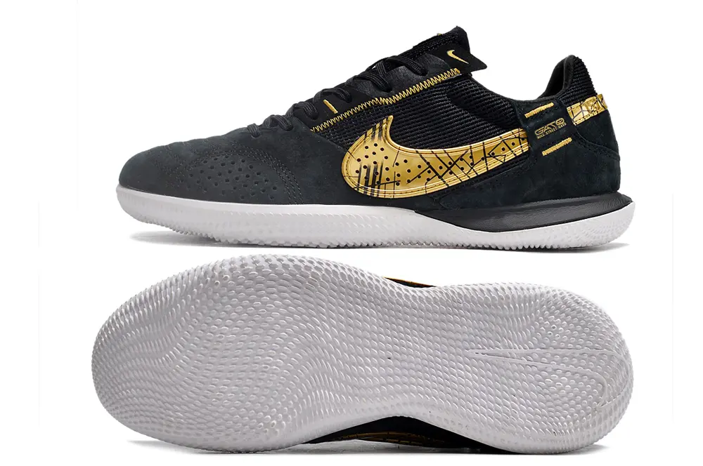 Nike Street Gato IC - Black/Gold Accents/White Sole