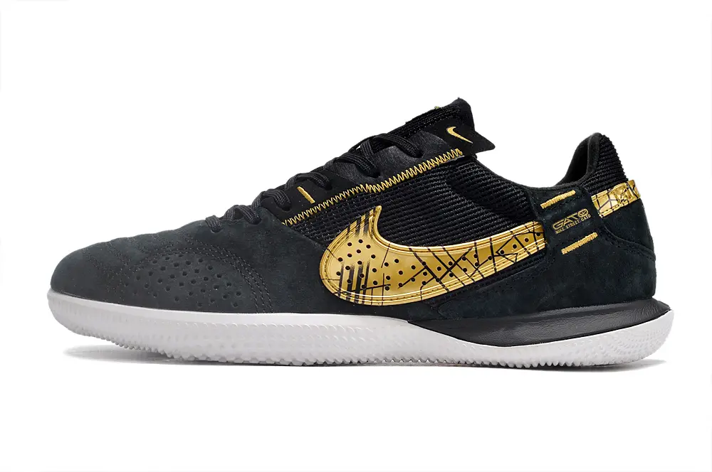 Nike Street Gato IC - Black/Gold Accents/White Sole