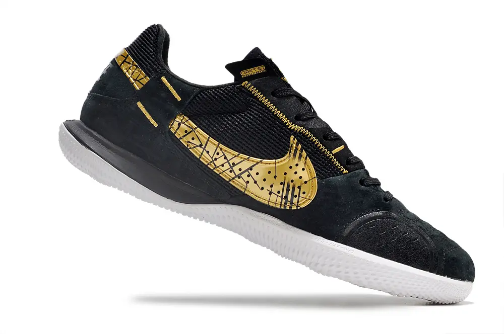 Nike Street Gato IC - Black/Gold Accents/White Sole