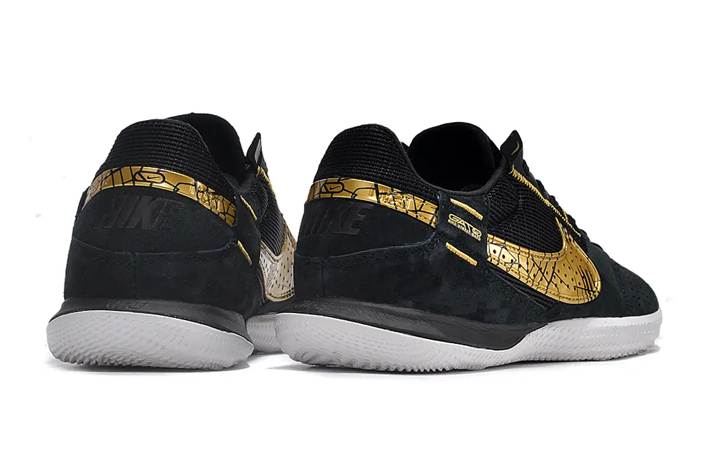 Nike Street Gato IC - Black/Gold Accents/White Sole