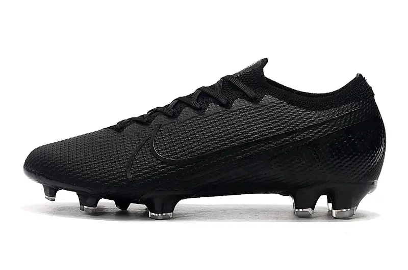 Nike Mercurial Vapor 13 Elite FG - Black/Midnight Black/Graphite Black