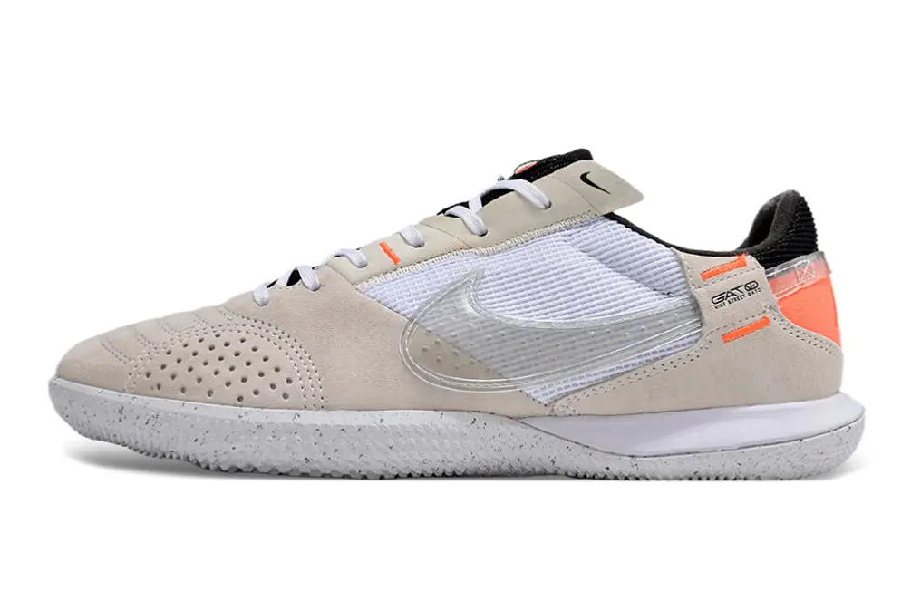 Nike Street Gato IC - Tan/Light Gray/Neon Orange