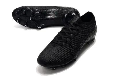 Nike Mercurial Vapor 13 Elite FG - Black/Midnight Black/Graphite Black