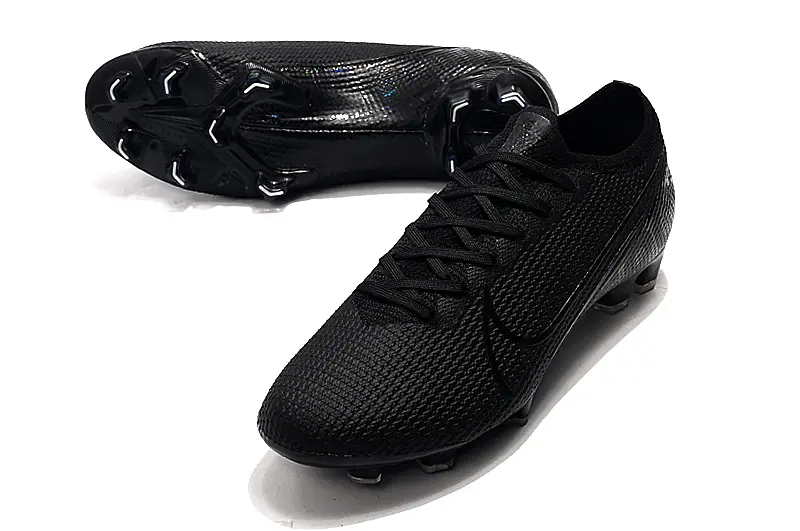 Nike Mercurial Vapor 13 Elite FG - Black/Midnight Black/Graphite Black