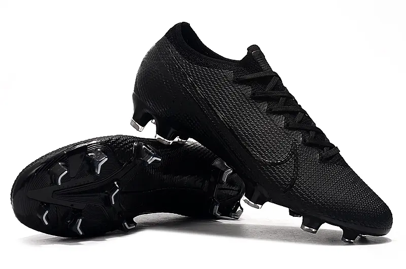 Nike Mercurial Vapor 13 Elite FG - Black/Midnight Black/Graphite Black