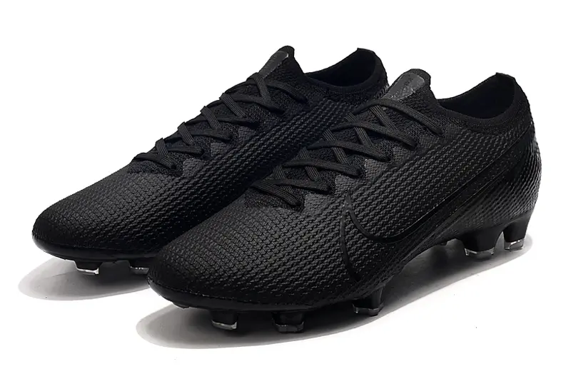 Nike Mercurial Vapor 13 Elite FG - Black/Midnight Black/Graphite Black