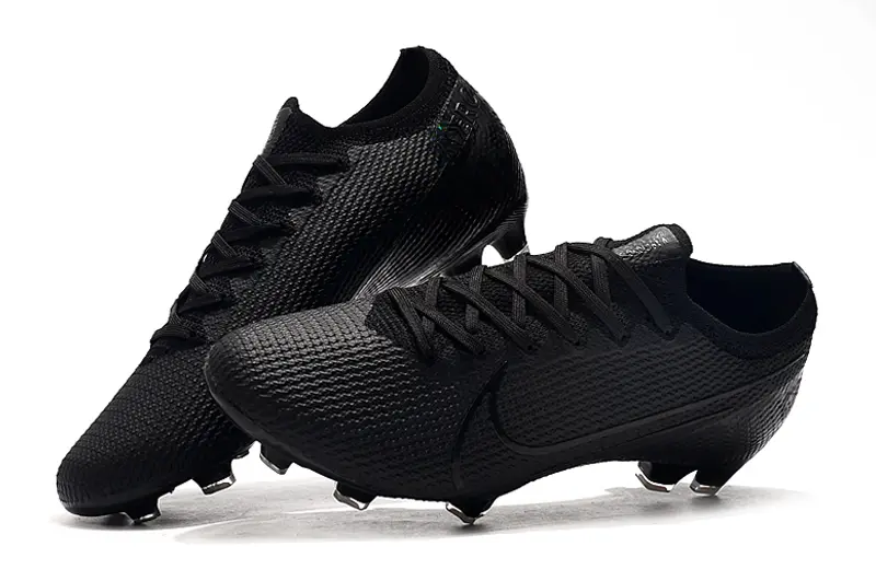 Nike Mercurial Vapor 13 Elite FG - Black/Midnight Black/Graphite Black