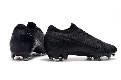 Nike Mercurial Vapor 13 Elite FG - Black/Midnight Black/Graphite Black