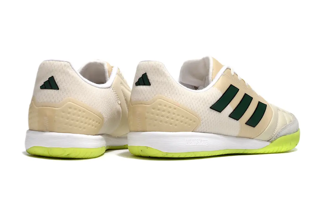 Adidas Top Sala Competition IC - Beige/Forest Green/Volt Yellow