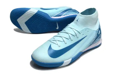 Nike Air Zoom Mercurial Superfly 10 Academy IC - Blue/Sky Blue/Dark Blue
