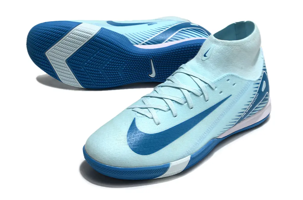 Nike Air Zoom Mercurial Superfly 10 Academy IC - Blue/Sky Blue/Dark Blue