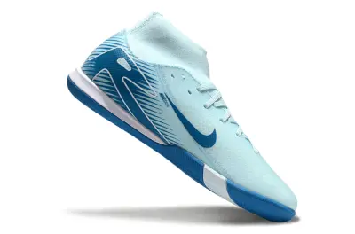 Nike Air Zoom Mercurial Superfly 10 Academy IC - Blue/Sky Blue/Dark Blue