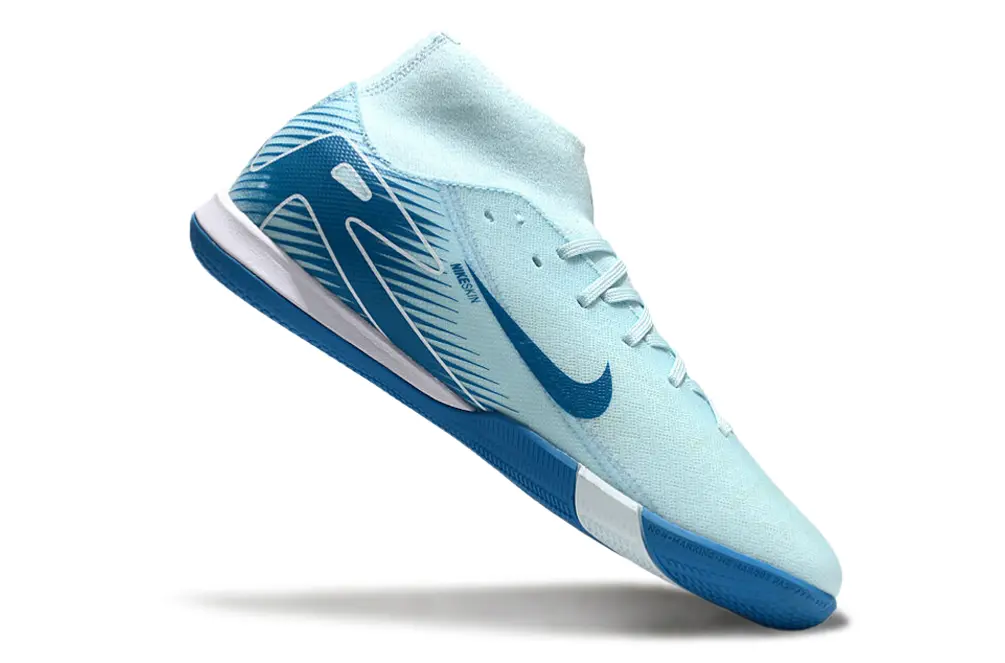 Nike Air Zoom Mercurial Superfly 10 Academy IC - Blue/Sky Blue/Dark Blue