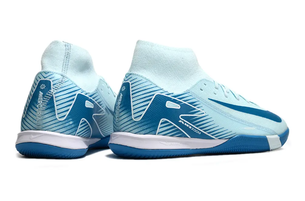 Nike Air Zoom Mercurial Superfly 10 Academy IC - Blue/Sky Blue/Dark Blue