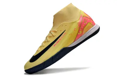 Nike Air Zoom Mercurial Superfly 10 Academy IC - Yellow/Neon Pink/Dark Blue