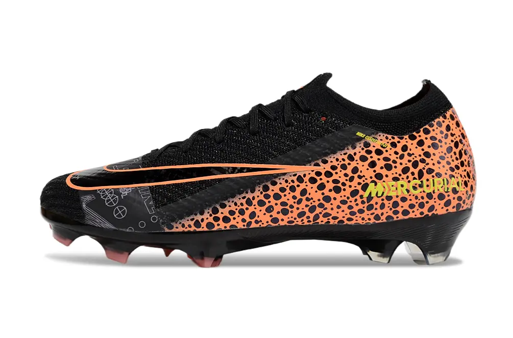 Nike Air Zoom Mercurial Vapor 16 Elite FG - Black/Electric Orange/Neon Green