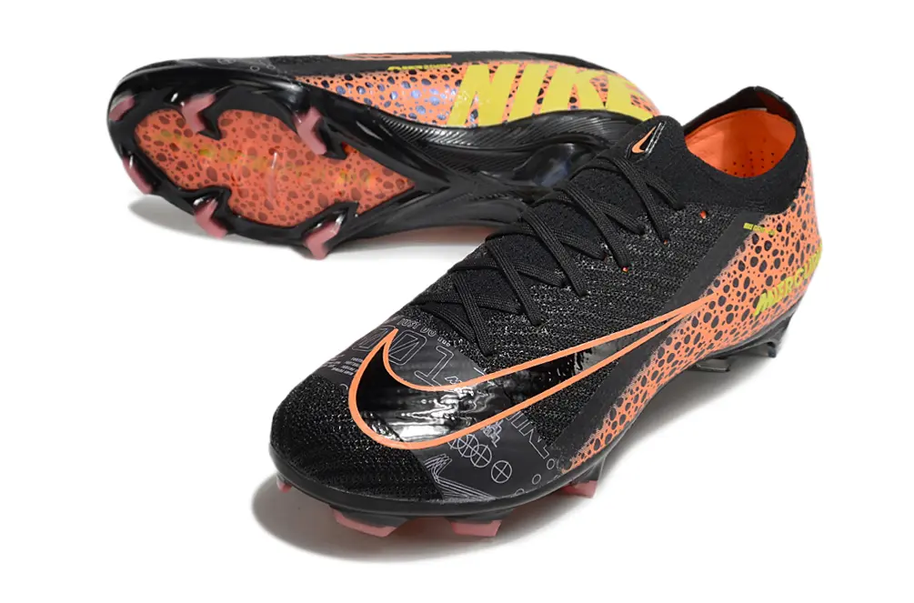 Nike Air Zoom Mercurial Vapor 16 Elite FG - Black/Electric Orange/Neon Green