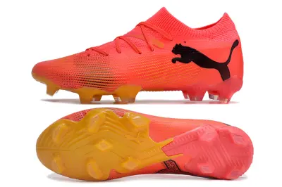 Puma Future 7 Ultimate FG - Pink/Bright Coral/Amber Yellow