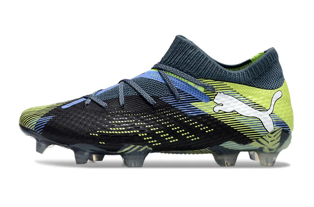 Puma Future 7 Ultimate FG - Black/Electric Green/Navy Blue