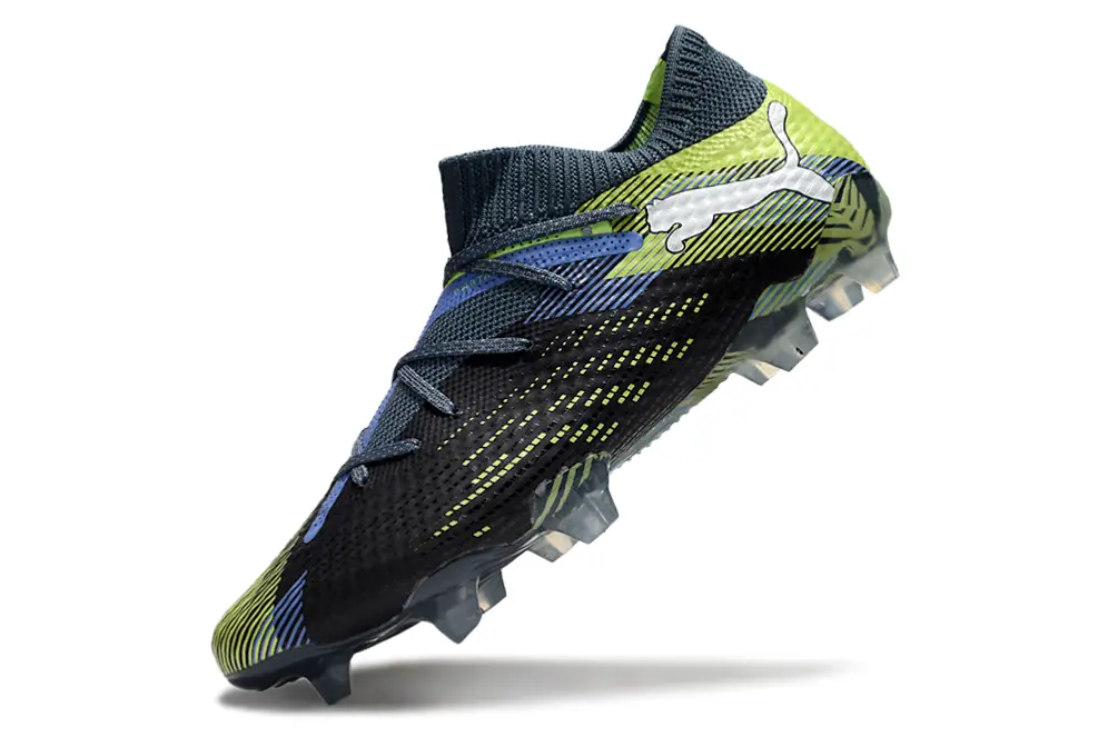 Puma Future 7 Ultimate FG - Black/Electric Green/Navy Blue