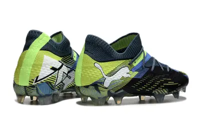 Puma Future 7 Ultimate FG - Black/Electric Green/Navy Blue