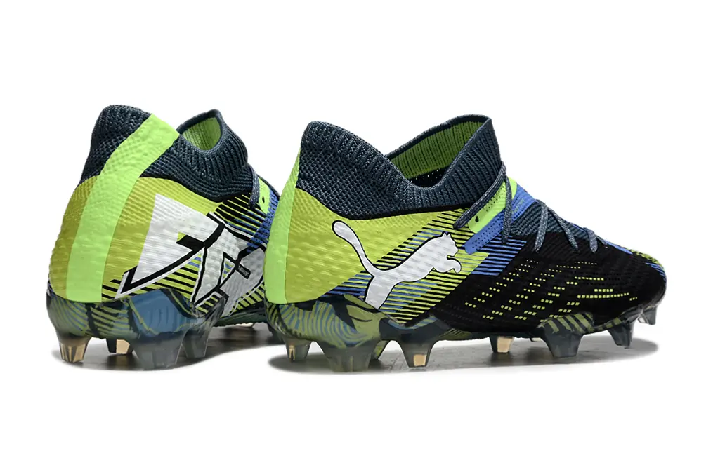 Puma Future 7 Ultimate FG - Black/Electric Green/Navy Blue