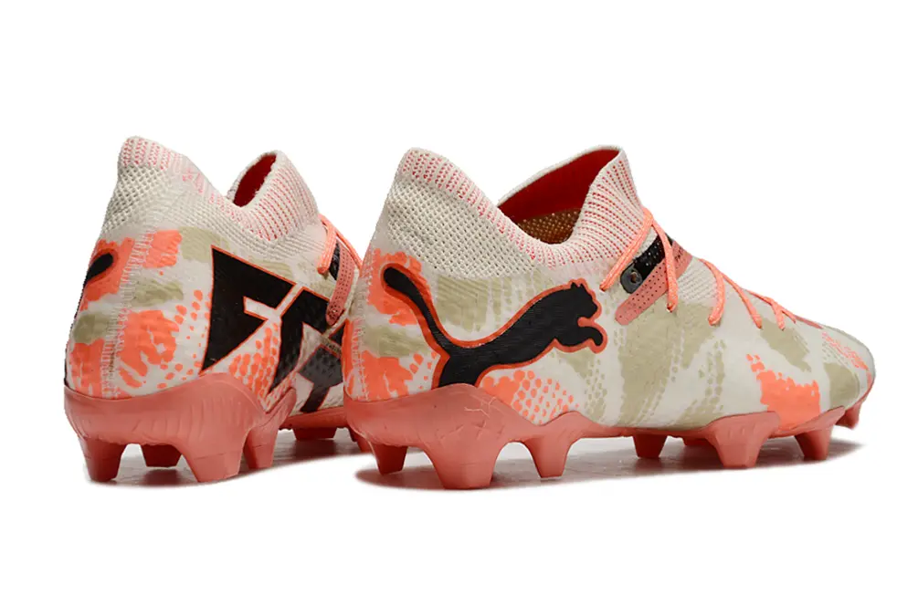 Puma Future 7 Ultimate FG - Beige/Coral Blaze/Black Panther