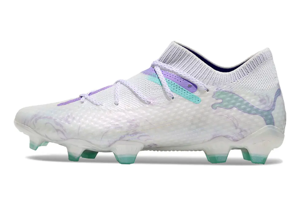Puma Future 7 Ultimate FG - White/Lavender Mist/Seafoam Green