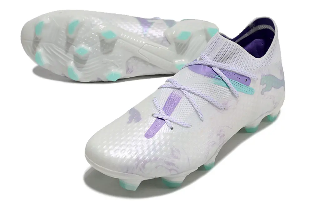Puma Future 7 Ultimate FG - White/Lavender Mist/Seafoam Green