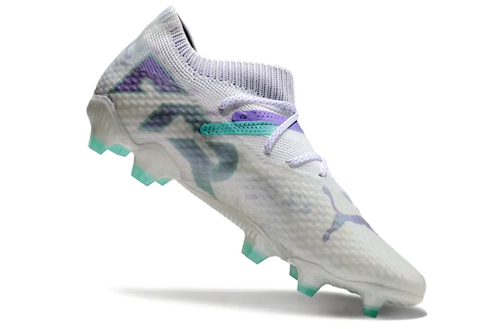 Puma Future 7 Ultimate FG - White/Lavender Mist/Seafoam Green
