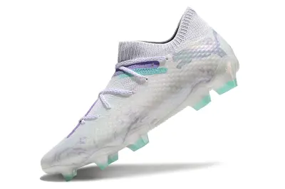 Puma Future 7 Ultimate FG - White/Lavender Mist/Seafoam Green