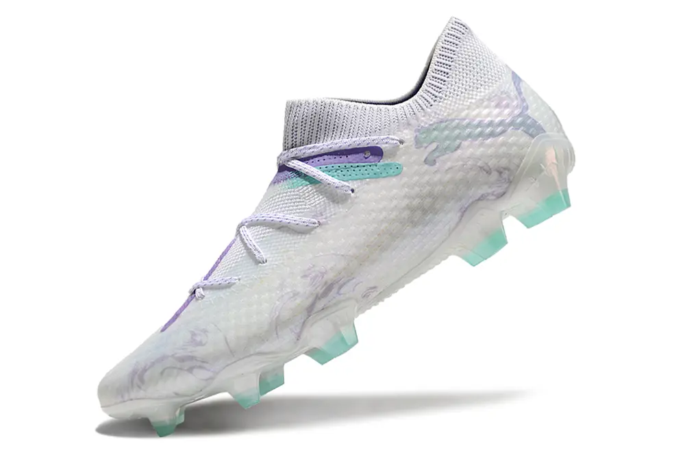Puma Future 7 Ultimate FG - White/Lavender Mist/Seafoam Green