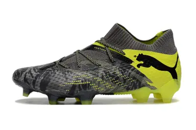 Puma Future 7 Ultimate FG - Black/Electric Lime/Gray