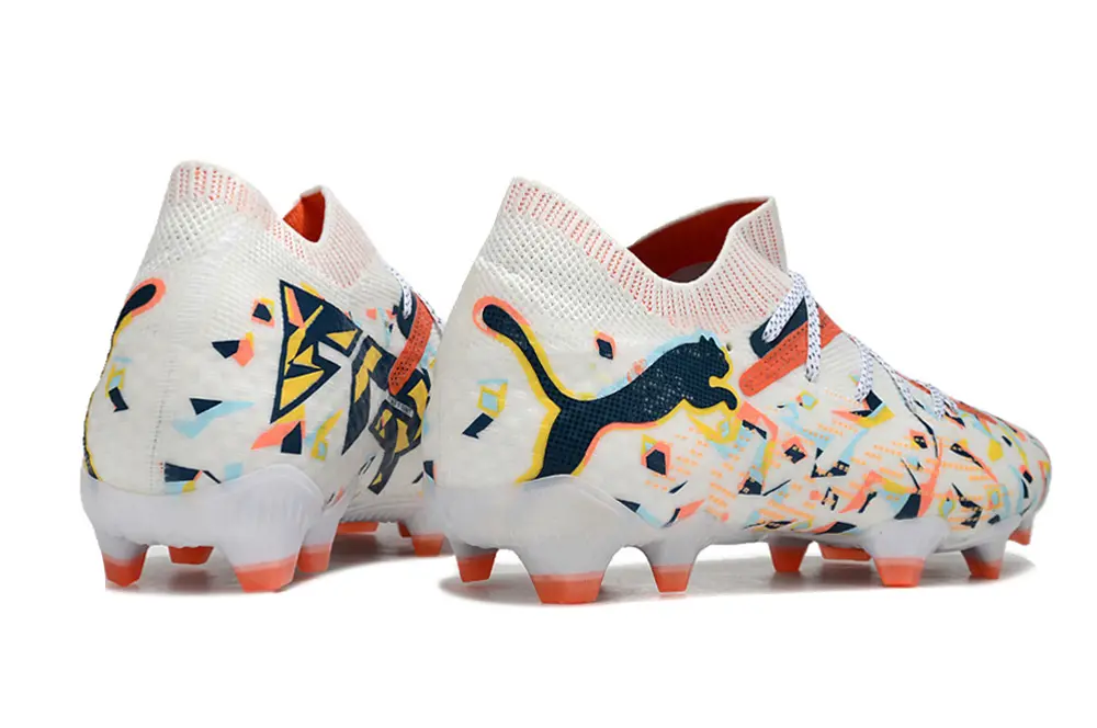 Puma Future 7 Ultimate FG - White/Coral Burst/Graphite Blue