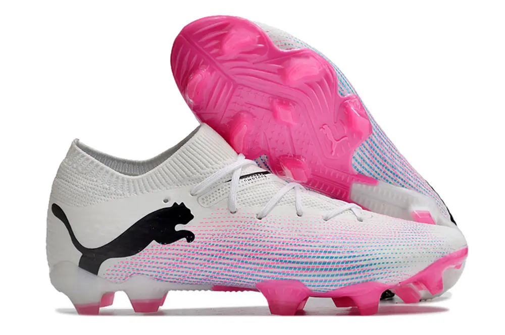 Puma Future 7 Ultimate FG - White/Neon Pink/Puma Black