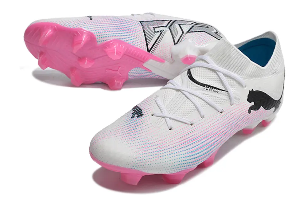 Puma Future 7 Ultimate FG - White/Neon Pink/Puma Black
