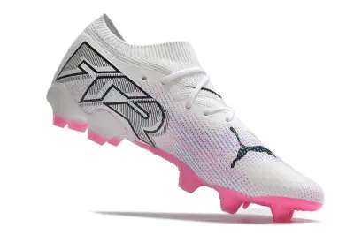 Puma Future 7 Ultimate FG - White/Neon Pink/Puma Black