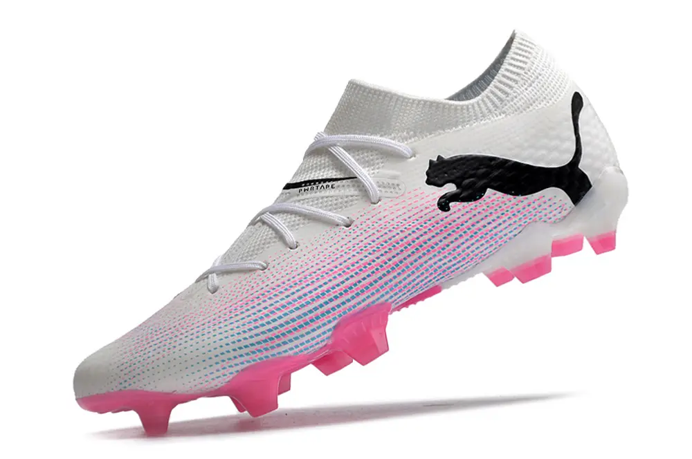 Puma Future 7 Ultimate FG - White/Neon Pink/Puma Black