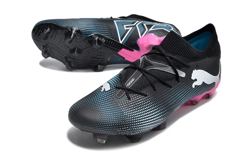 Puma Future 7 Ultimate FG - Black/Electric Blue/Pink