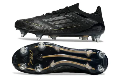 Adidas F50 Elite SG - Black/Gold/Black