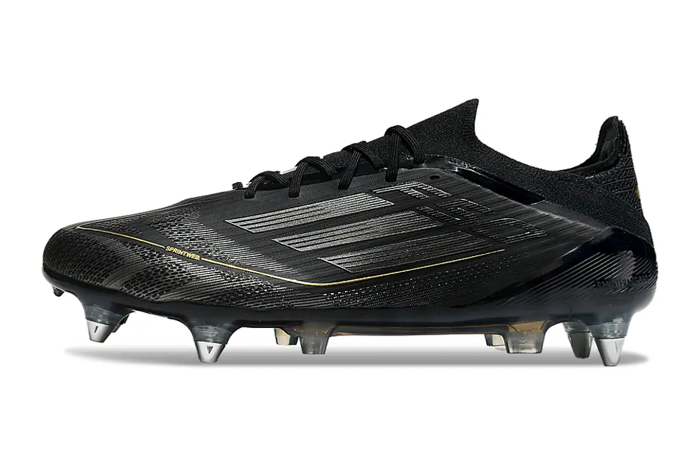 Adidas F50 Elite SG - Black/Gold/Black