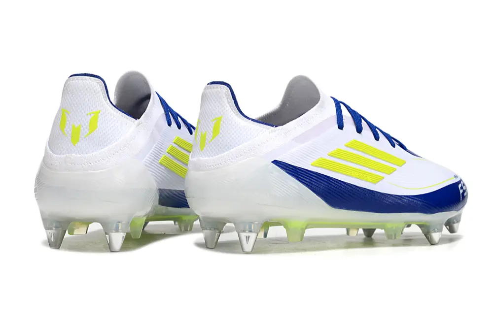 Messi x Adidas F50 Elite SG - Blue/Neon Yellow/White