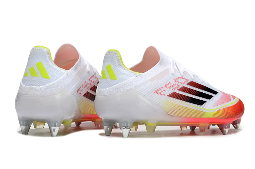 Adidas F50 Elite SG - White/Fiery Red/Flash Yellow